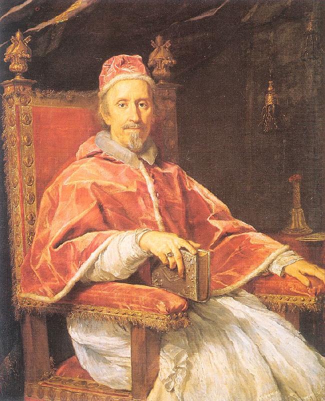 Maratta, Carlo Portrait of Pope Clement IX china oil painting image
